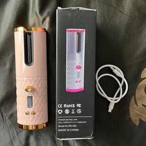 Portable curling iron